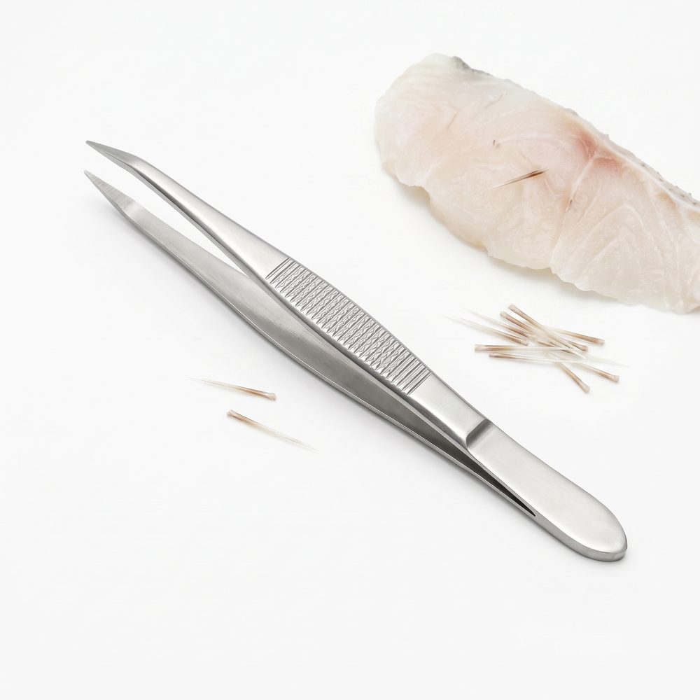 Fish bone tweezers